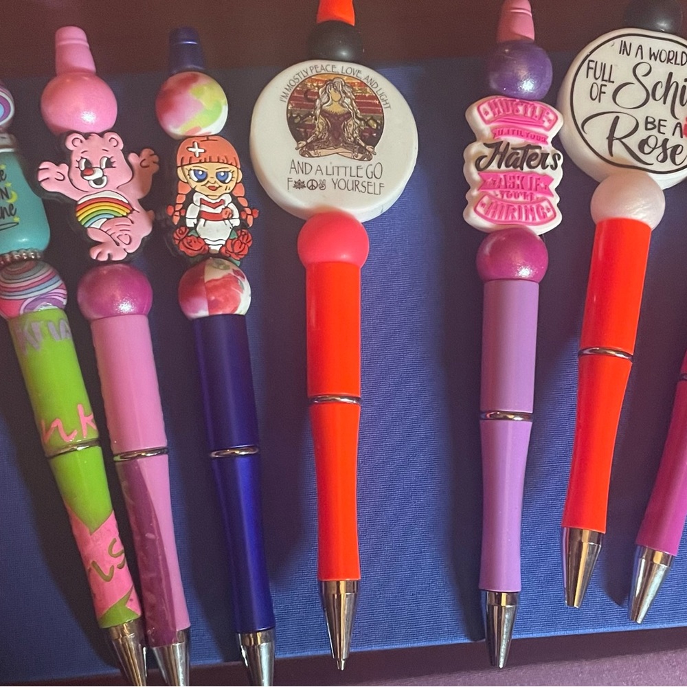 Writing pens or pencils